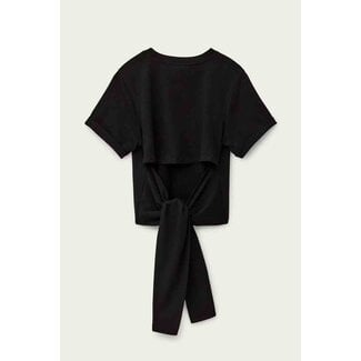 Ba&sh T-SHIRT BLANCA NOIR