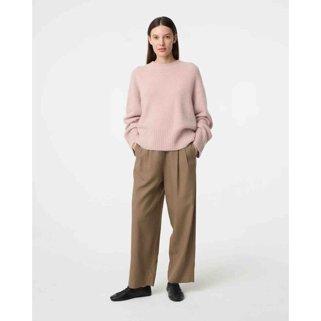 KNIT-TED WOLF PULLOVER VINTAGE ROSE