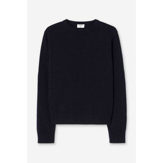 FILIPPA K SOFT WOOL CREWNECK SWEATER NAVY