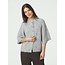 Neo Noir BENUTA FLUFFY KNIT CARDIGAN GREY MEL