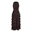 Neo Noir MARLI BIG DOT DRESS BROWN