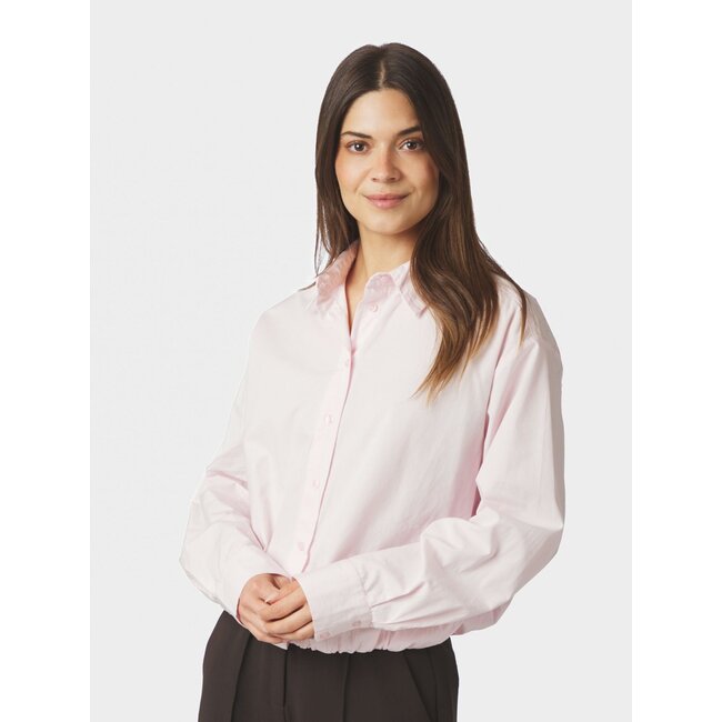 Neo Noir EMMANA C POPLIN SHIRT LIGHT PINK