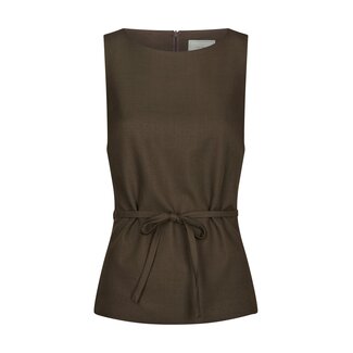 Neo Noir NASSA STRUCTURE TOP DARK BROWN