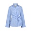 Neo Noir HELISA STRIPE SHIRT LIGHT BLUE