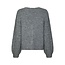Neo Noir BELENEY SMALL CHECK FLUFF CARD. DARK GREY