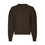 Neo Noir DIONE FLUFFY KNIT CARDIGAN BROWN MEL.