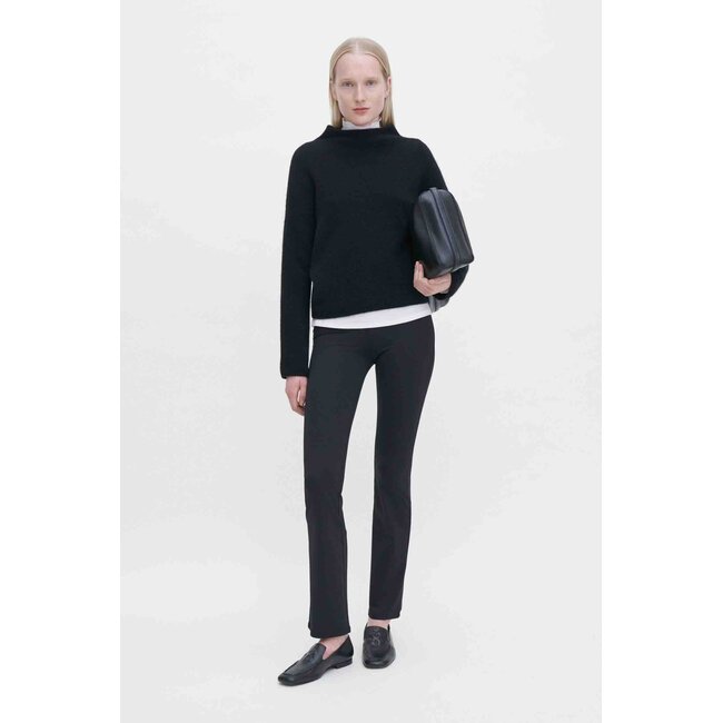 FILIPPA K MIKA YAK FUNNELNECK SWEATER BLACK