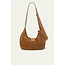 Ba&sh SAC SUEDE YOUYOU HOBO COGNAC