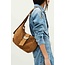 Ba&sh SAC SUEDE YOUYOU HOBO COGNAC