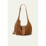Ba&sh SAC SUEDE YOUYOU HOBO COGNAC