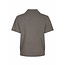 Neo Noir GIA CHECK KNIT BLOUSE DARK TAUPE
