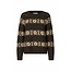 Lollys Laundry LATTIE KNIT LS DARK MOKKA