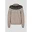 Second Female ARIO KNIT O-NECK BEIGE MEL.