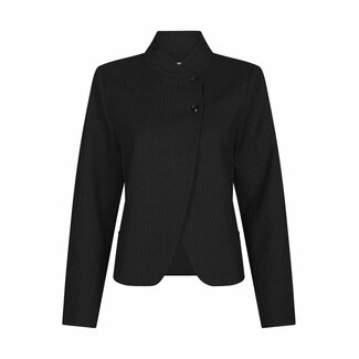 Neo Noir TIRIA SLIM PINSTRIPE BLAZER DARK NAVY