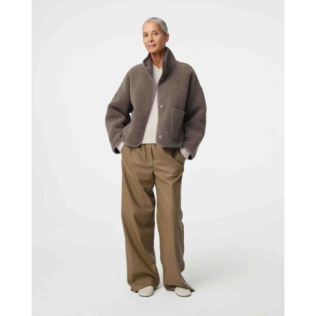 KNIT-TED JILL JACKET WALNUT