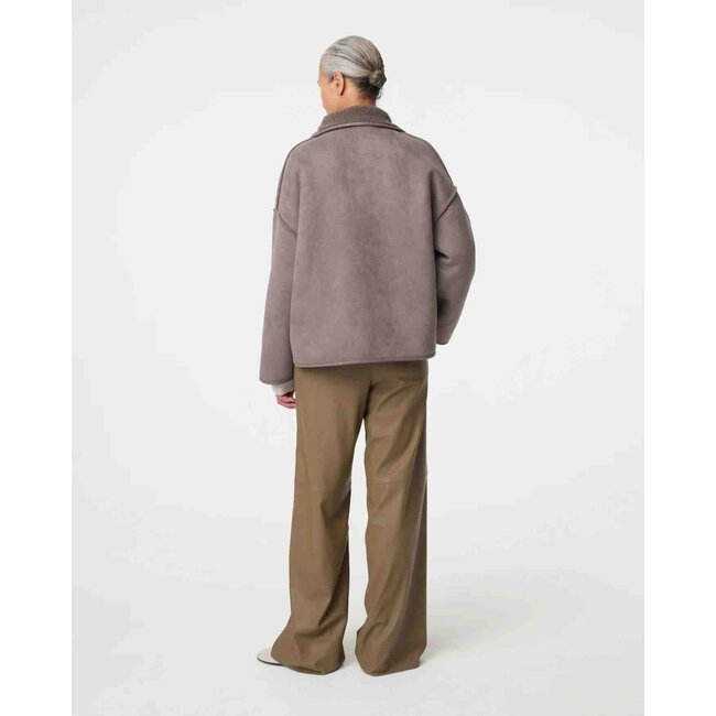 KNIT-TED JILL JACKET WALNUT