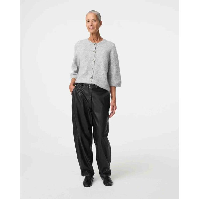 KNIT-TED MEG CARDIGAN GREY MEL.