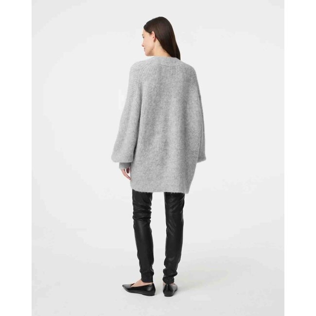 KNIT-TED KYRO PULL GREY MEL.
