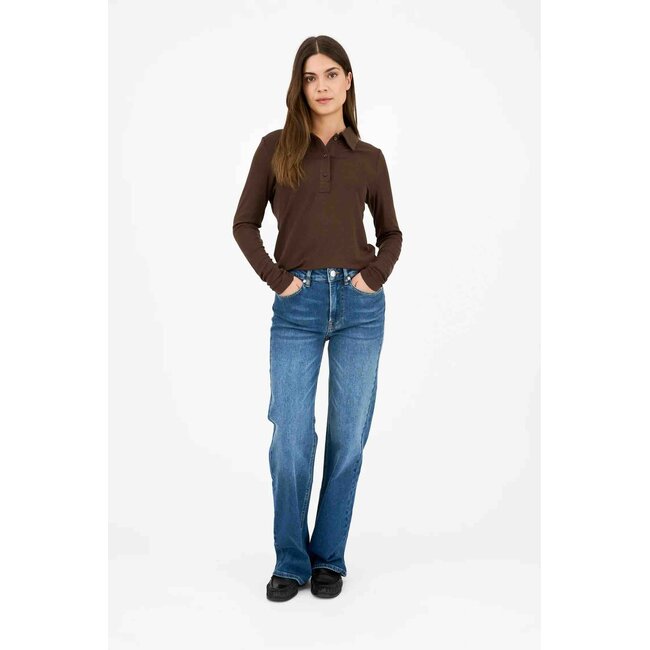 Pieszak BIRKIN JEANS WASH RIVOLI MIDDARK DENIM BLUE