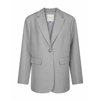 Neo Noir AARIELLE STRUCTURE BLAZER GREY MEL.