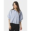 Neo Noir ETTA FLOWER STRIPE SHIRT LIGHT BLUE
