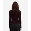 Colorful Standard WOMEN ORGANIC RIB LS T-SHIRT OXBLOOD RED