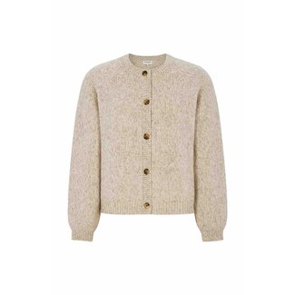 Lollys Laundry NOVA KNIT CARDIGAN CREME