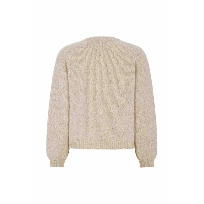 Lollys Laundry NOVA KNIT CARDIGAN CREME
