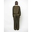 Dante 6 LEIVA BOLD SATIN TOP OLIJFGROEN