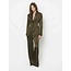 Dante 6 JULES BOLD SATIN PANTS OLIJFGROEN