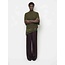 Dante 6 MAHANI CAPE SWEATER OLIJFGROEN