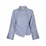 Neo Noir FENLI CHECK SHIRT BLUE