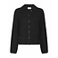 Neo Noir RAMERA FLUFFY KNIT CARDIGAN DARK BROWN