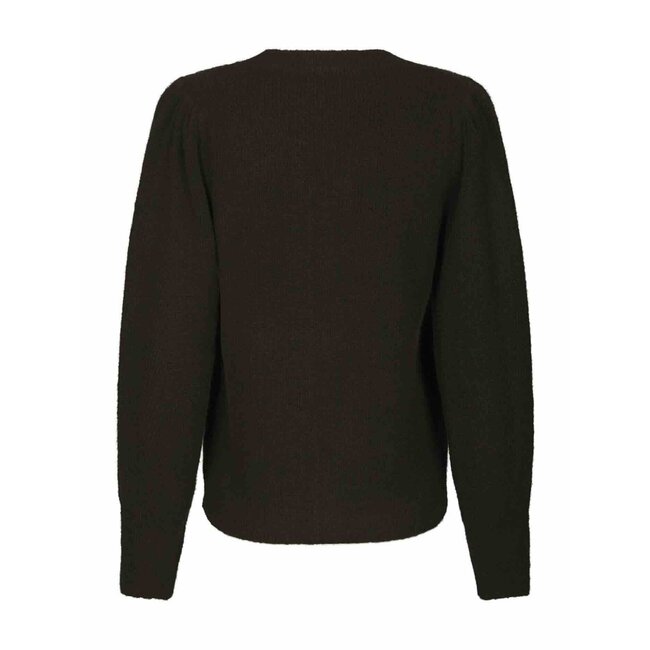 Neo Noir NUNA KNIT CARDIGAN BROWN