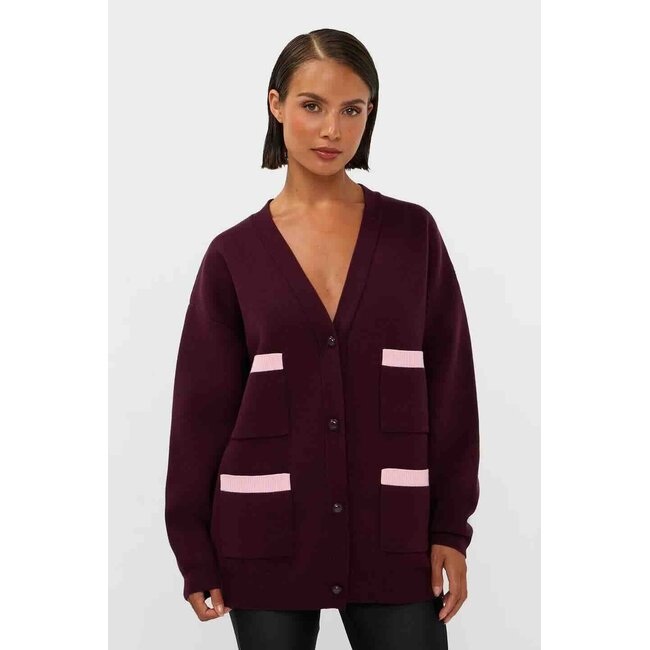 Studio Amaya VEYA KNITWEAR BORDEAUX