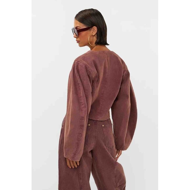 Studio Amaya KAEL JACKET BORDEAUX