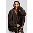 Deblon Sports FLORENCE BOYFRIEND CARDIGAN CACAO MEL.