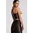 Deblon Sports SHINE LEGGINGS HIGH WAISTBAND CACAO