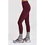 Deblon Sports CLASSIC LEGGINGS HIGH WAISTBAND BORDEAUX