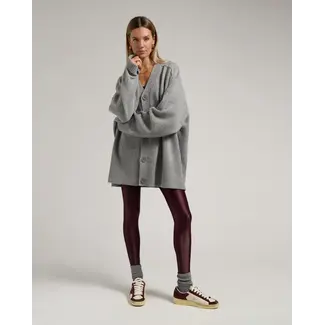 Deblon Sports FLORENCE BOYFRIEND CARDIGAN GREY MEL.