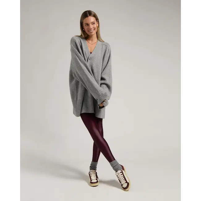 Deblon Sports FLORENCE BOYFRIEND CARDIGAN GREY MEL.