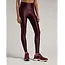 Deblon Sports SHINE LEGGINGS HIGH WAISTBAND BORDEAUX