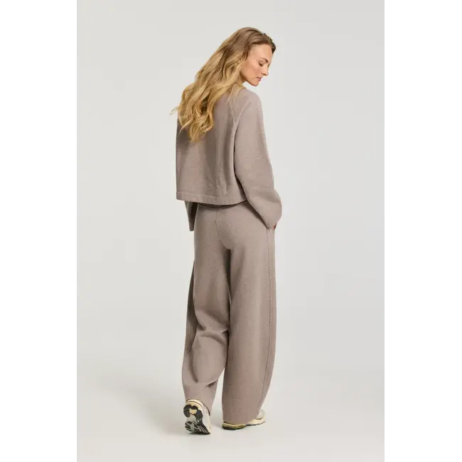 Deblon Sports JAYDEN WIDE LEG JOGGER BROWN MEL.