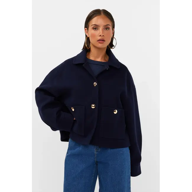 Amaya Amsterdam BLOOM JACKET BLUE