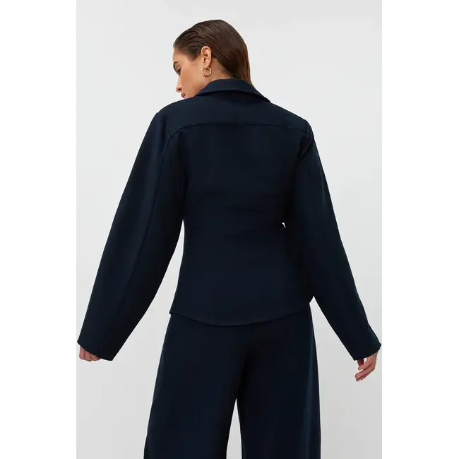 Amaya Amsterdam LOUI BLOUSE BLUE