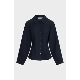 Amaya Amsterdam LOUI BLOUSE BLUE