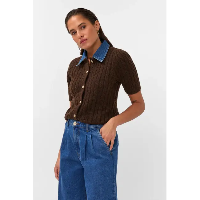 Amaya Amsterdam ALOU KNITWEAR BROWN