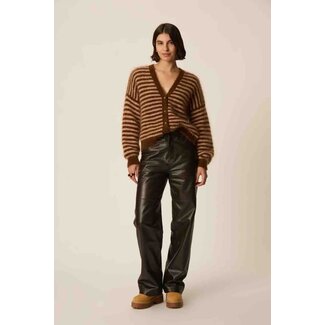 DES PETITS HAUTS ALVARO COGNAC CHINE/BLUSH GILET