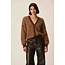 DES PETITS HAUTS ALVARO COGNAC CHINE/BLUSH GILET