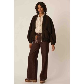 DES PETITS HAUTS HILDILIA OURSON VESTE MAILLE